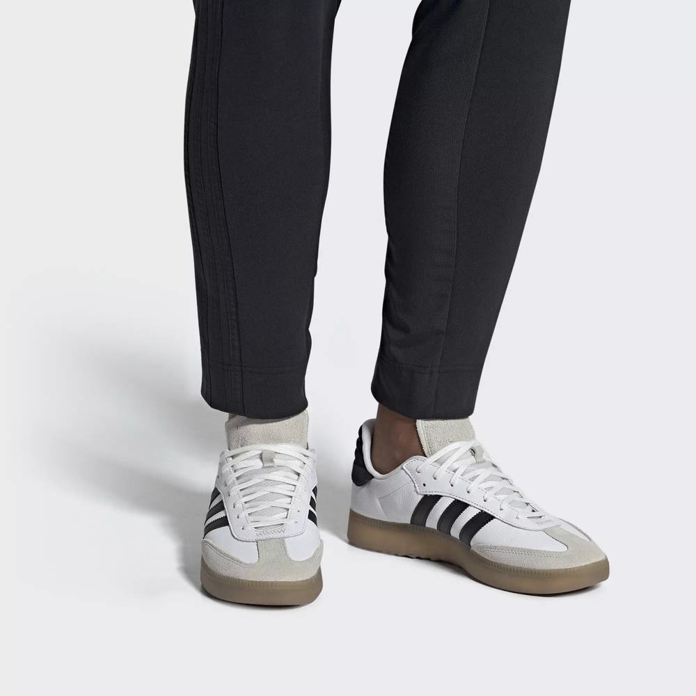 Adidas Samba RM Tenis Blancos Para Hombre (MX-55640)